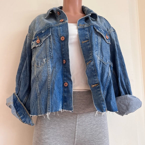 FREE PEOPLE Jean jacket - Picture 6 of 15